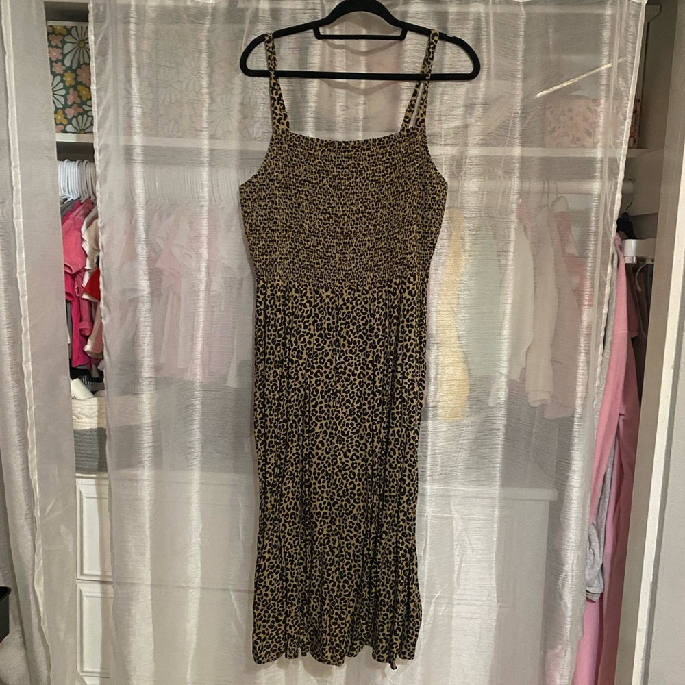 Old Navy Leopard Print Women's Dress